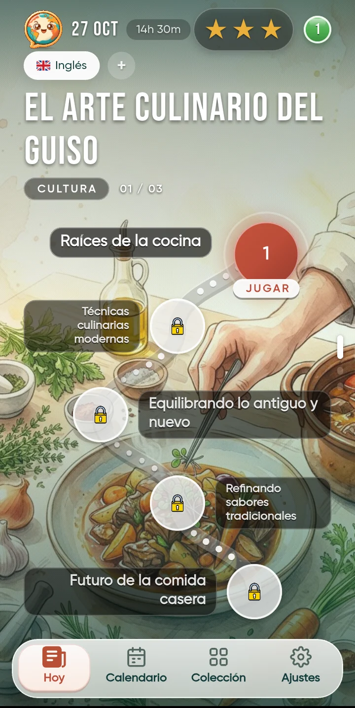 Las historias de hoy en la app